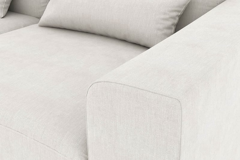 Copenhagen 4-sits Vänstervänd L-formad Divansoffa i Tyg - Ljusgrå - Möbler - Vardagsrum - Soffor - Divansoffa & schäslong