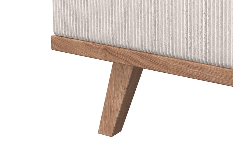 Copenhagen 4-sits Vänstervänd L-formad Schäslongsoffa i Manchester - Beige - Möbler - Vardagsrum - Soffor - Divansoffa & schäslong