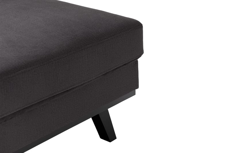 Copenhagen Compact 3-sits Vändbar L-formad Divansoffa i Sammet - Mörkgrå - Möbler - Vardagsrum - Soffor - Divansoffa & schäslong