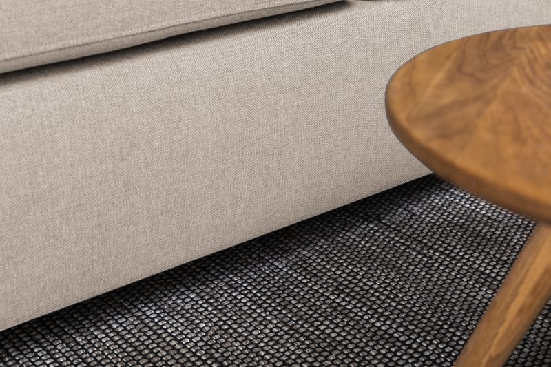 Crazy 3-sits Högervänd L-formad Schäslongsoffa i Tyg - Beige - Möbler - Vardagsrum - Soffor - Divansoffa & schäslong