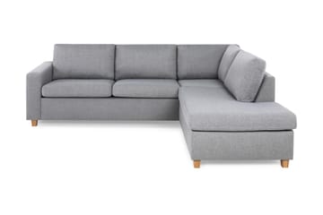 Crazy 3-sits Högervänd L-formad Schäslongsoffa i Tyg