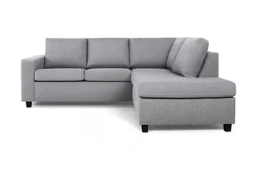Crazy 3-sits Högervänd L-formad Schäslongsoffa i Tyg