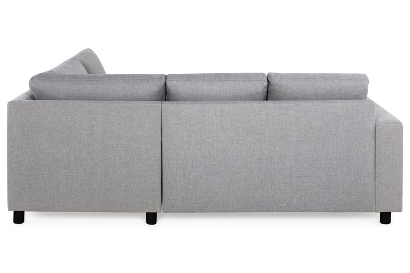 Crazy 3-sits Högervänd L-formad Schäslongsoffa i Tyg - Grå - Möbler - Vardagsrum - Soffor - Divansoffa & schäslong