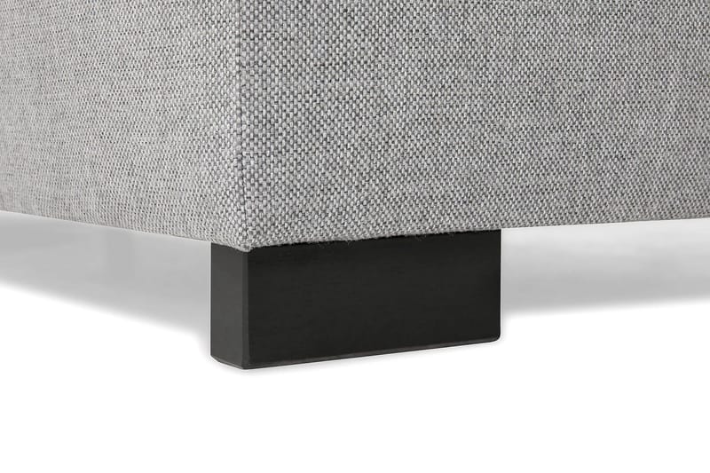 Crazy 3-sits Högervänd L-formad Schäslongsoffa i Tyg - Grå - Möbler - Vardagsrum - Soffor - Divansoffa & schäslong