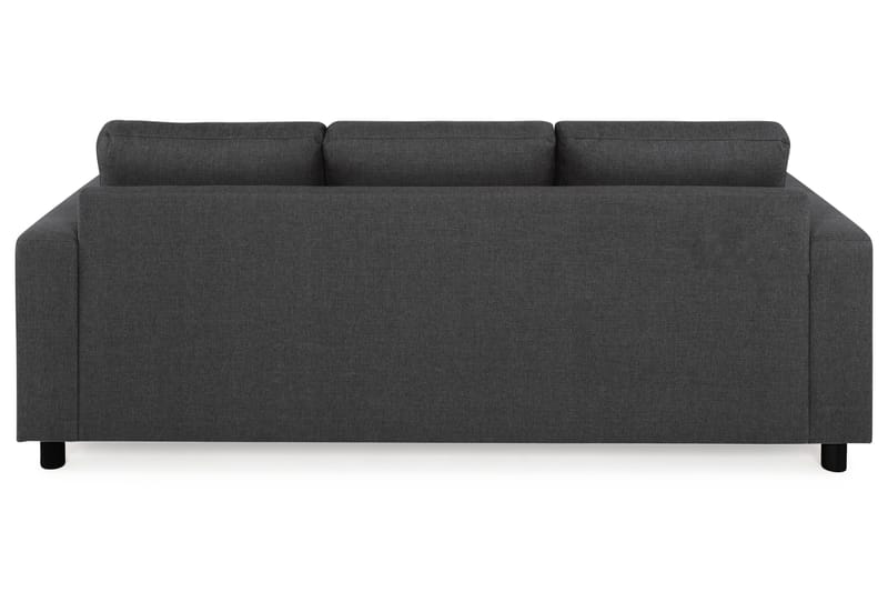 Crazy 3-sits Vändbar L-formad Divansoffa i Tyg - Antracit - Möbler - Vardagsrum - Soffor - Divansoffa & schäslong