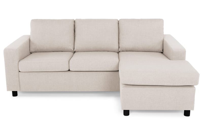 Crazy 3-sits Vändbar L-formad Divansoffa i Tyg - Beige - Möbler - Vardagsrum - Soffor - Divansoffa & schäslong