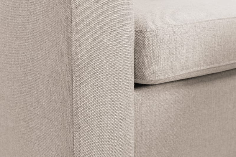 Crazy 3-sits Vändbar L-formad Divansoffa i Tyg - Beige - Möbler - Vardagsrum - Soffor - Divansoffa & schäslong