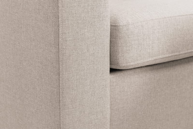 Crazy 3-sits Vändbar L-formad Divansoffa i Tyg - Beige - Möbler - Vardagsrum - Soffor - Divansoffa & schäslong