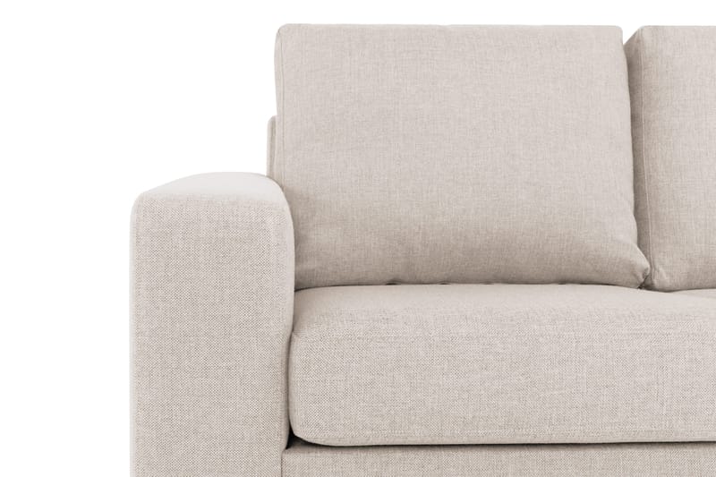 Crazy 3-sits Vändbar L-formad Divansoffa i Tyg - Beige - Möbler - Vardagsrum - Soffor - Divansoffa & schäslong