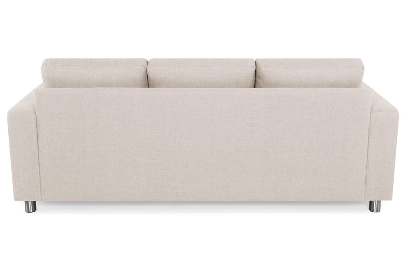 Crazy 3-sits Vändbar L-formad Divansoffa i Tyg - Beige - Möbler - Vardagsrum - Soffor - Divansoffa & schäslong