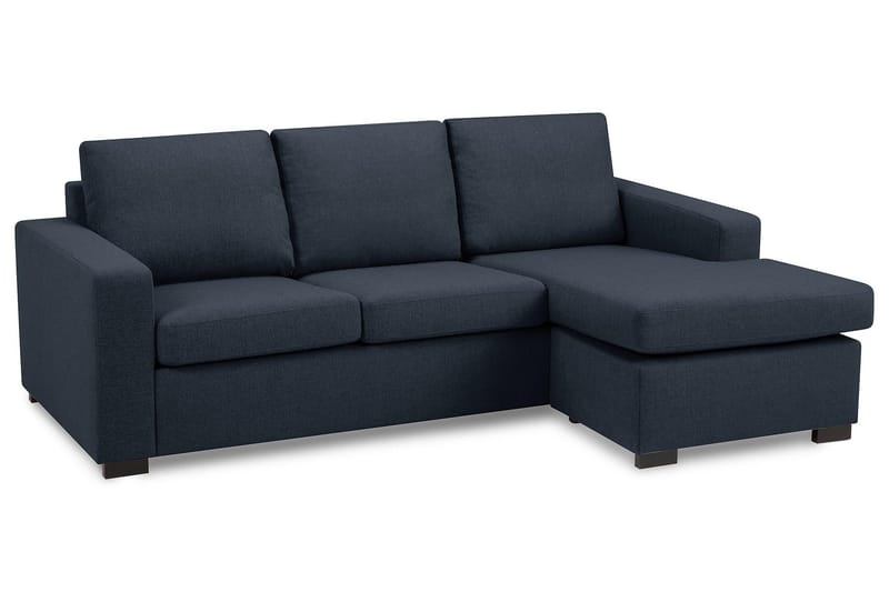 Crazy 3-sits Vändbar L-formad Divansoffa i Tyg - Blå - Möbler - Vardagsrum - Soffor - Divansoffa & schäslong