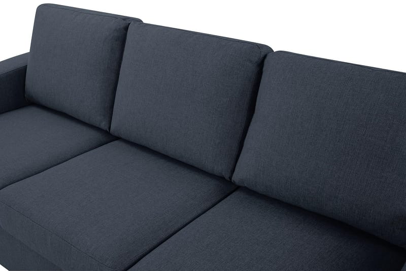 Crazy 3-sits Vändbar L-formad Divansoffa i Tyg - Blå - Möbler - Vardagsrum - Soffor - Divansoffa & schäslong