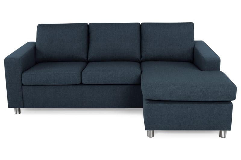 Crazy 3-sits Vändbar L-formad Divansoffa i Tyg - Blå - Möbler - Vardagsrum - Soffor - Divansoffa & schäslong
