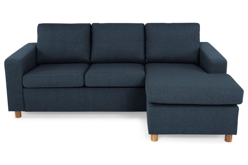 Crazy 3-sits Vändbar L-formad Divansoffa i Tyg - Blå - Möbler - Vardagsrum - Soffor - Divansoffa & schäslong