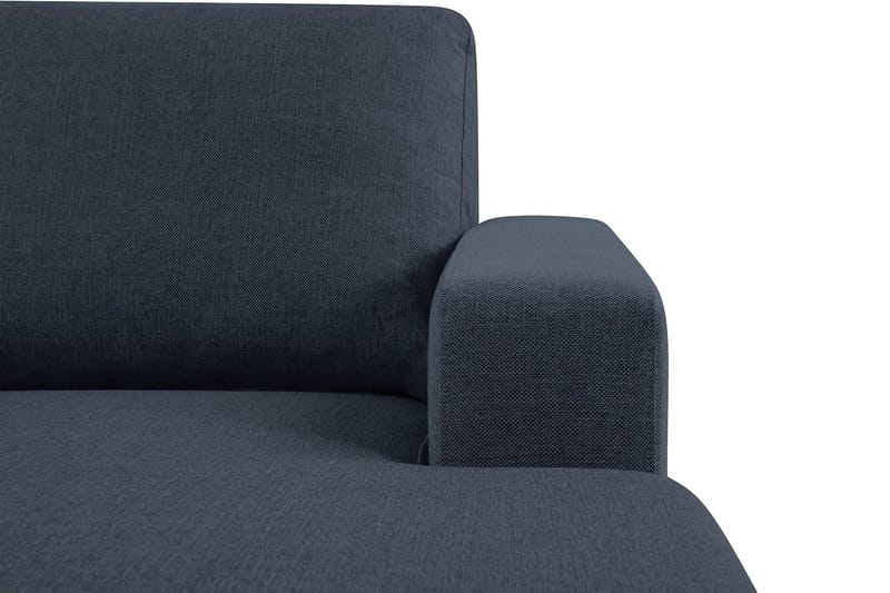 Crazy 3-sits Vändbar L-formad Divansoffa i Tyg - Blå - Möbler - Vardagsrum - Soffor - Divansoffa & schäslong