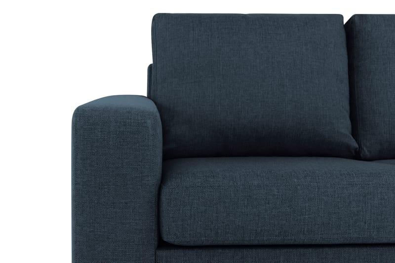 Crazy 3-sits Vändbar L-formad Divansoffa i Tyg - Blå - Möbler - Vardagsrum - Soffor - Divansoffa & schäslong