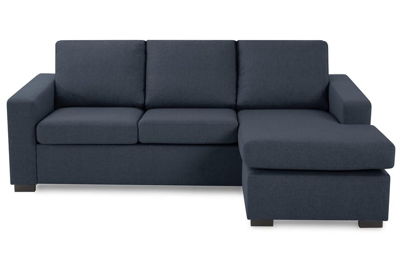 Crazy 3-sits Vändbar L-formad Divansoffa i Tyg - Blå - Möbler - Vardagsrum - Soffor - Divansoffa & schäslong
