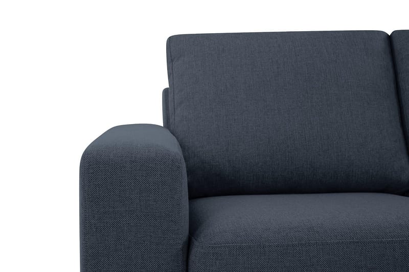 Crazy 3-sits Vändbar L-formad Divansoffa i Tyg - Blå - Möbler - Vardagsrum - Soffor - Divansoffa & schäslong