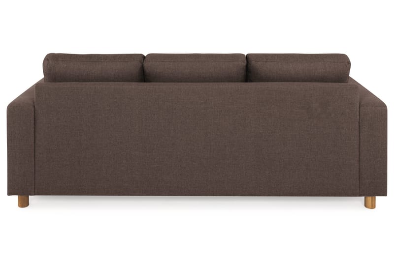 Crazy 3-sits Vändbar L-formad Divansoffa i Tyg - Brun - Möbler - Vardagsrum - Soffor - Divansoffa & sch äslong