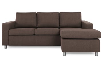 Crazy 3-sits Vändbar L-formad Divansoffa i Tyg