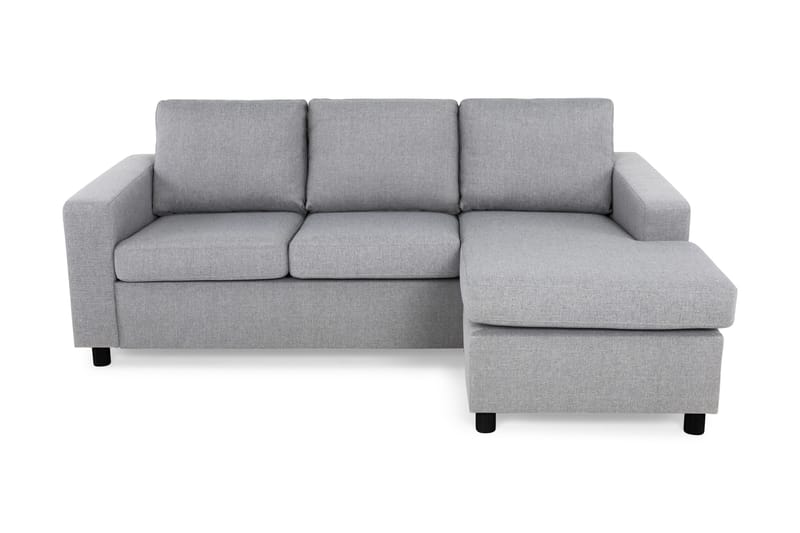 Crazy 3-sits Vändbar L-formad Divansoffa i Tyg - Grå - Möbler - Vardagsrum - Soffor - Divansoffa & schäslong
