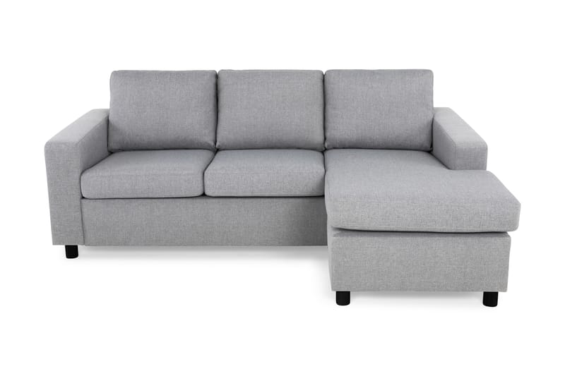 Crazy 3-sits Vändbar L-formad Divansoffa i Tyg - Grå - Möbler - Vardagsrum - Soffor - Divansoffa & schäslong