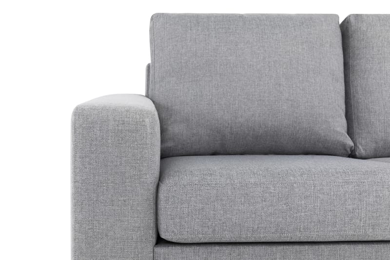 Crazy 3-sits Vändbar L-formad Divansoffa i Tyg - Grå - Möbler - Vardagsrum - Soffor - Divansoffa & schäslong