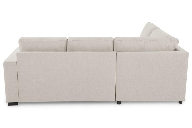 Crazy 3-sits Vänstervänd L-formad Schäslongsoffa i Tyg - Beige - Möbler - Vardagsrum - Soffor - Divansoffa & schäslong