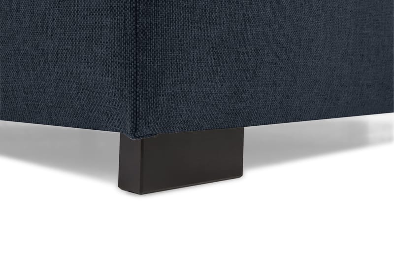 Crazy 3-sits Vänstervänd L-formad Schäslongsoffa i Tyg - Blå - Möbler - Vardagsrum - Soffor - Divansoffa & schäslong