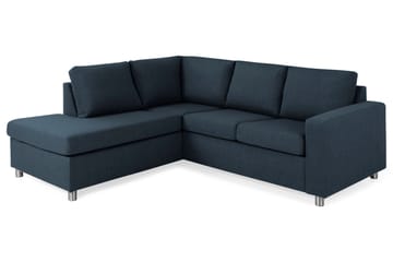 Crazy 3-sits Vänstervänd L-formad Schäslongsoffa i Tyg