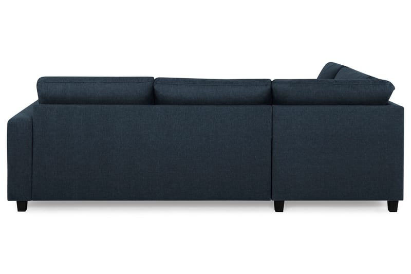 Crazy 3-sits Vänstervänd L-formad Schäslongsoffa i Tyg - Blå - Möbler - Vardagsrum - Soffor - Divansoffa & schäslong