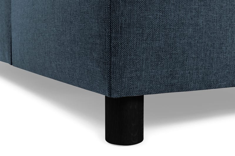 Crazy 3-sits Vänstervänd L-formad Schäslongsoffa i Tyg - Blå - Möbler - Vardagsrum - Soffor - Divansoffa & schäslong