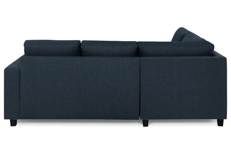 Crazy 3-sits Vänstervänd L-formad Schäslongsoffa i Tyg - Blå - Möbler - Vardagsrum - Soffor - Divansoffa & schäslong