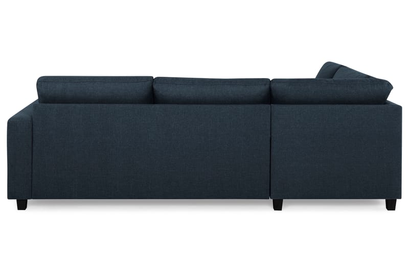 Crazy 3-sits Vänstervänd L-formad Schäslongsoffa i Tyg - Blå - Möbler - Vardagsrum - Soffor - Divansoffa & schäslong