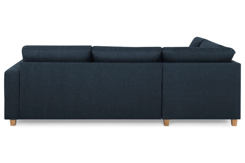 Crazy 3-sits Vänstervänd L-formad Schäslongsoffa i Tyg - Blå - Möbler - Vardagsrum - Soffor - Divansoffa & schäslong