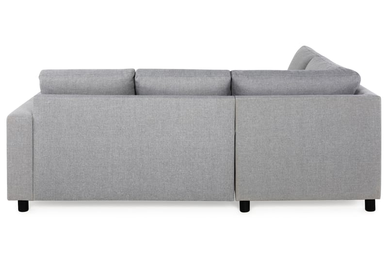 Crazy 3-sits Vänstervänd L-formad Schäslongsoffa i Tyg - Grå - Möbler - Vardagsrum - Soffor - Divansoffa & schäslong
