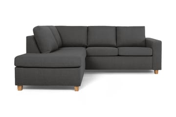 Crazy 3-sits Vänstervänd L-formad Schäslongsoffa i Tyg