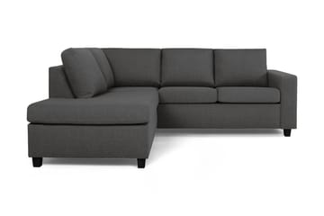 Crazy 3-sits Vänstervänd L-formad Schäslongsoffa i Tyg