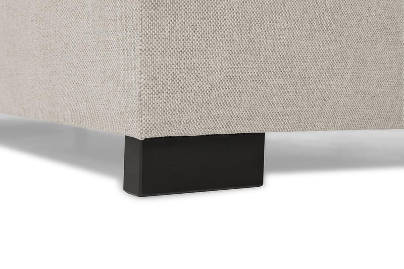 Crazy 4-sits Högervänd L-formad Schäslongsoffa i Tyg - Beige - Möbler - Vardagsrum - Soffor - Divansoffa & schäslong