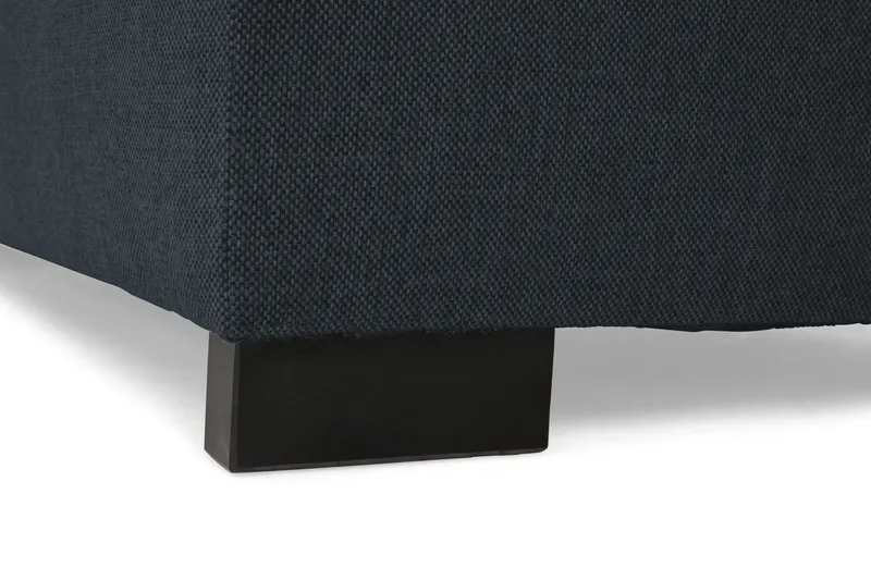 Crazy 4-sits Högervänd L-formad Schäslongsoffa i Tyg inkl Kuvertkuddar - Blå - Möbler - Vardagsrum - Soffor - Divansoffa & schäslong