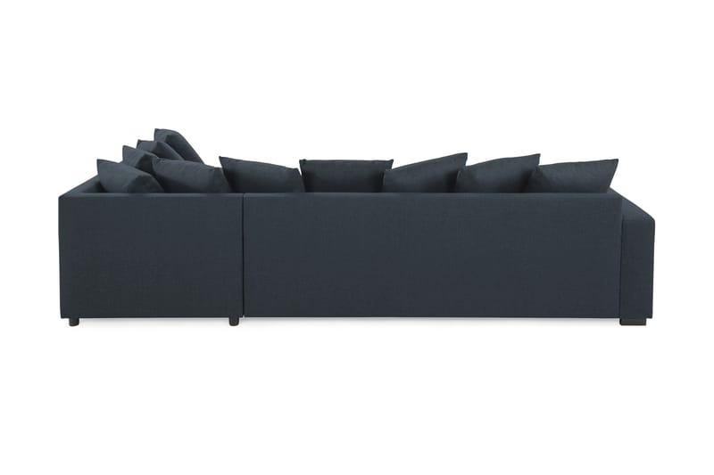 Crazy 4-sits Högervänd L-formad Schäslongsoffa i Tyg inkl Kuvertkuddar - Blå - Möbler - Vardagsrum - Soffor - Divansoffa & schäslong
