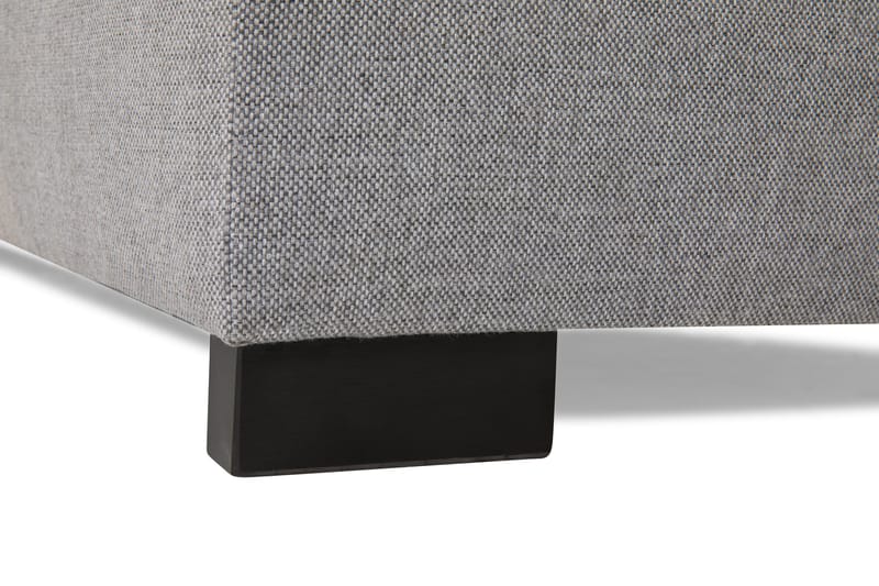 Crazy 4-sits Högervänd L-formad Schäslongsoffa i Tyg inkl Kuvertkuddar - Grå - Möbler - Vardagsrum - Soffor - Divansoffa & schäslong