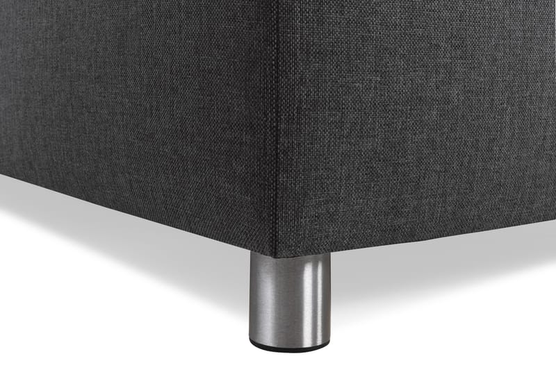 Crazy 4-sits Vändbar L-formad Divansoffa i Tyg - Antracit - Möbler - Vardagsrum - Soffor - Divansoffa & schäslong