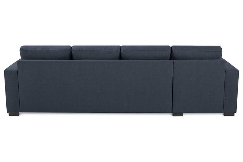 Crazy 4-sits Vändbar L-formad Divansoffa i Tyg - Blå - Möbler - Vardagsrum - Soffor - Divansoffa & schäslong