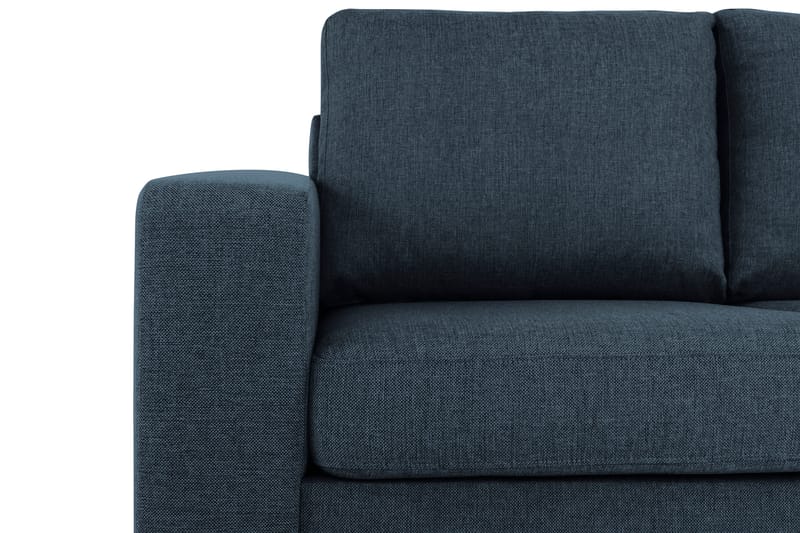 Crazy 4-sits Vändbar L-formad Divansoffa i Tyg - Blå - Möbler - Vardagsrum - Soffor - Divansoffa & schäslong