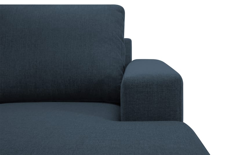 Crazy 4-sits Vändbar L-formad Divansoffa i Tyg - Blå - Möbler - Vardagsrum - Soffor - Divansoffa & schäslong