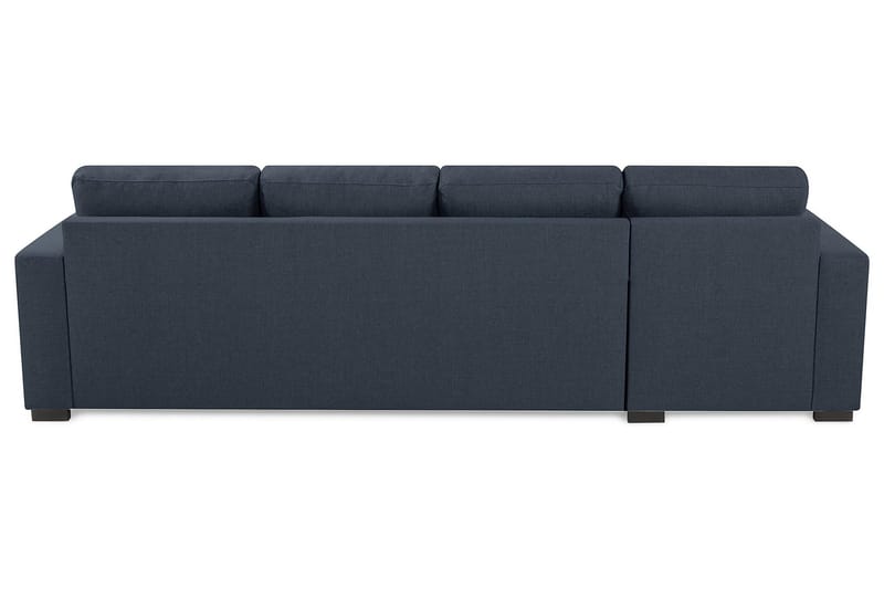 Crazy 4-sits Vändbar L-formad Divansoffa i Tyg - Blå - Möbler - Vardagsrum - Soffor - Divansoffa & schäslong