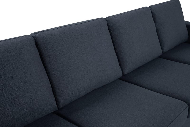 Crazy 4-sits Vändbar L-formad Divansoffa i Tyg - Blå - Möbler - Vardagsrum - Soffor - Divansoffa & schäslong