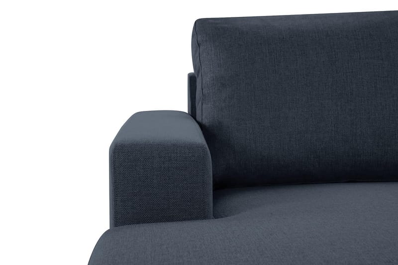 Crazy 4-sits Vändbar L-formad Divansoffa i Tyg - Blå - Möbler - Vardagsrum - Soffor - Divansoffa & schäslong