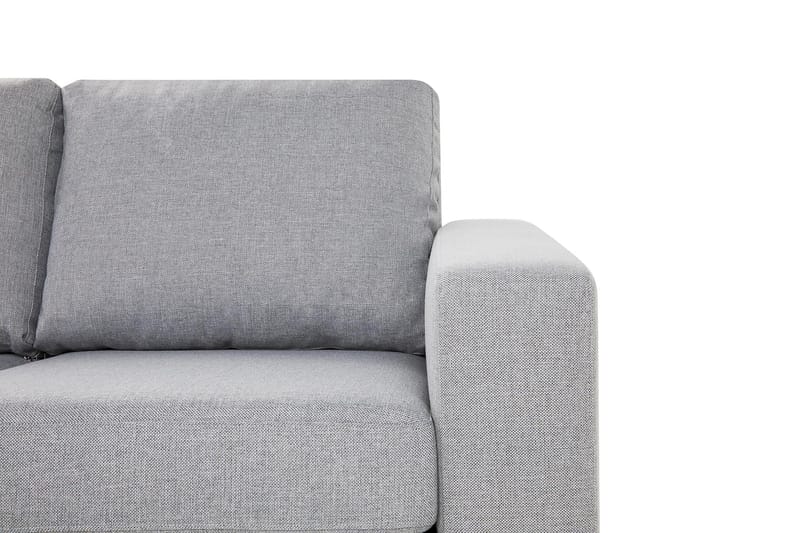Crazy 4-sits Vändbar L-formad Divansoffa i Tyg - Grå - Möbler - Vardagsrum - Soffor - Divansoffa & schäslong